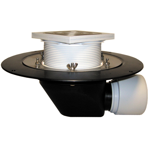 HL64B воронка с гориз. выпуском и прижимным фланцем DN75/110